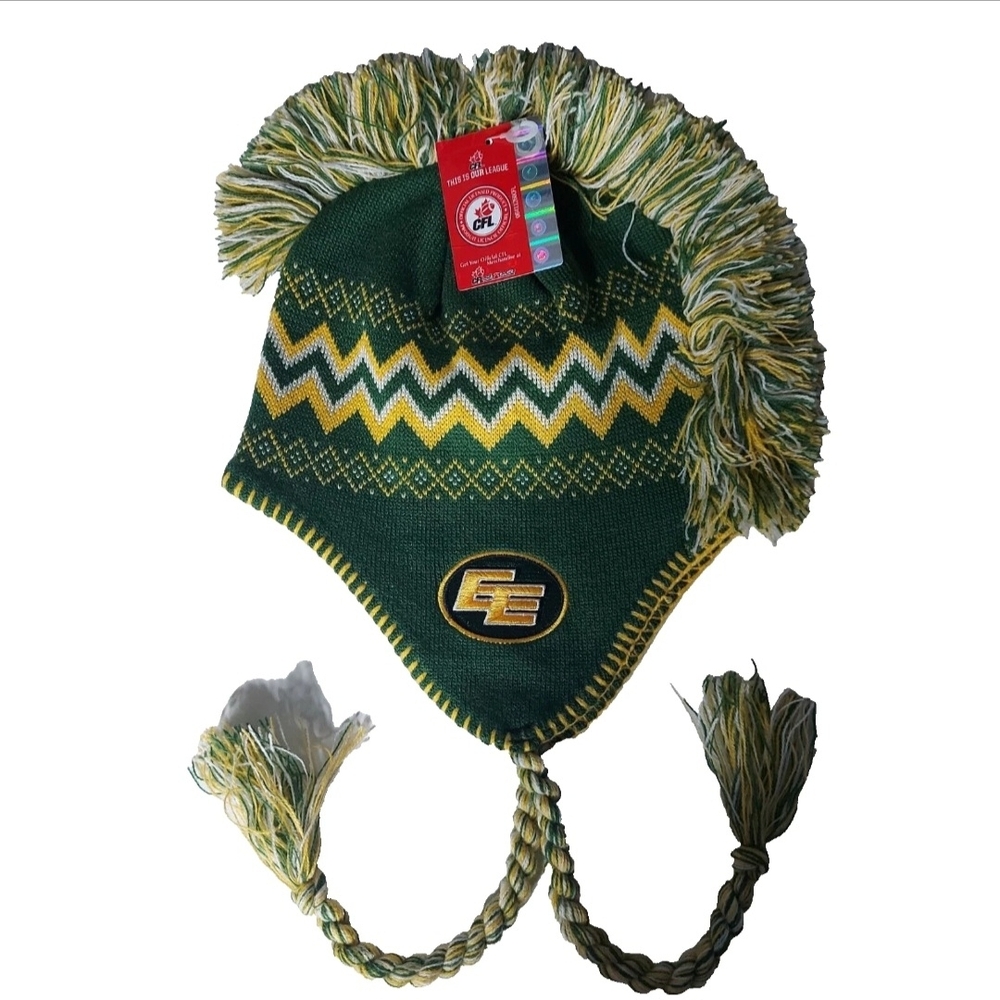 Reebok Edmonton Elks CFL Boys Youth (8-20) Woolen Skull Cap Winter Hat Toque